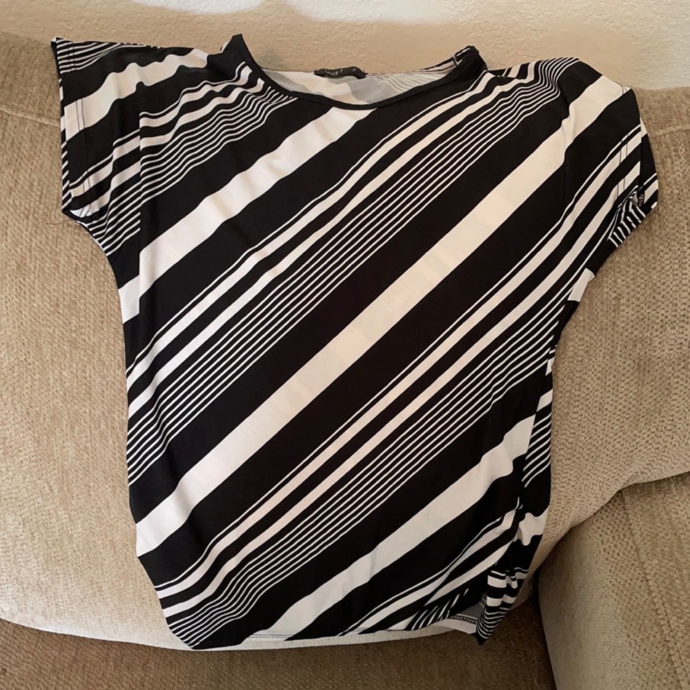 Black & white shirt
